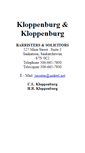 Mobile Screenshot of kloppenburg.ca